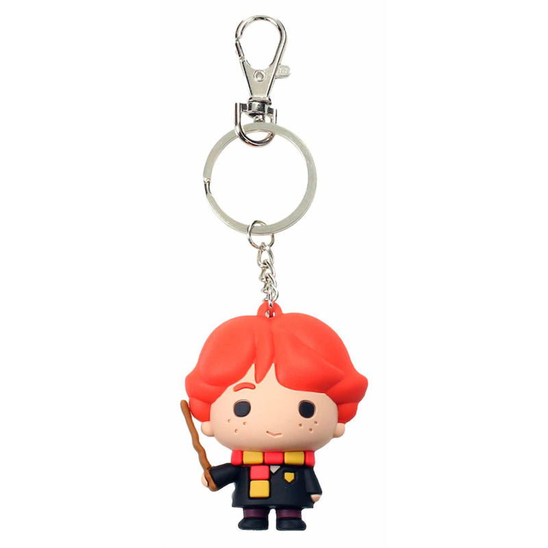ron weasley harry potter rubber keychain