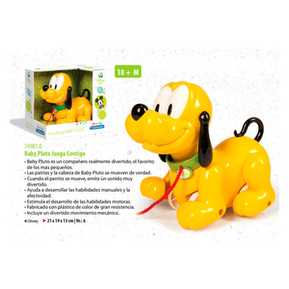 Giocattolo a traino Disney Baby Pluto
