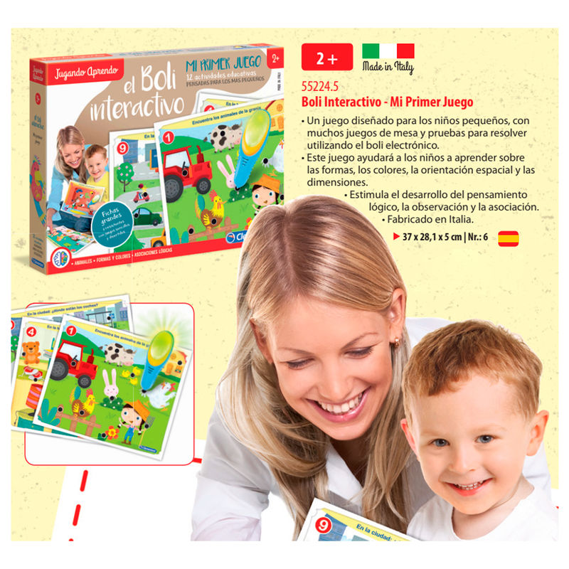 Stylo interactif Mon premier jeu espagnol