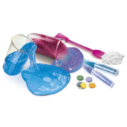 Laboratorio de slime en miniatura