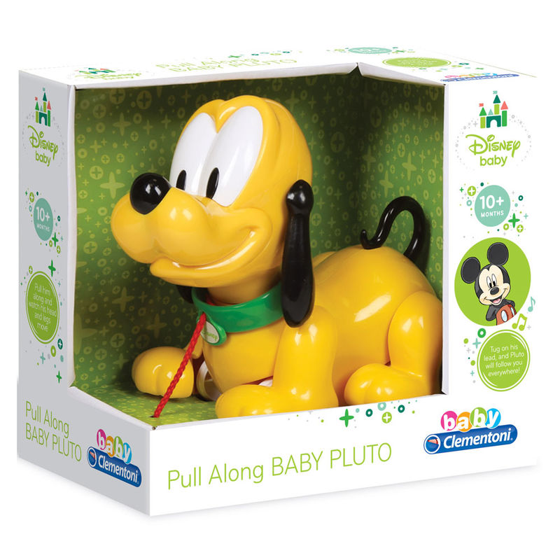 disney baby pluto pull toy