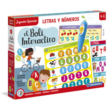 interactive pen letters and numbers spanish