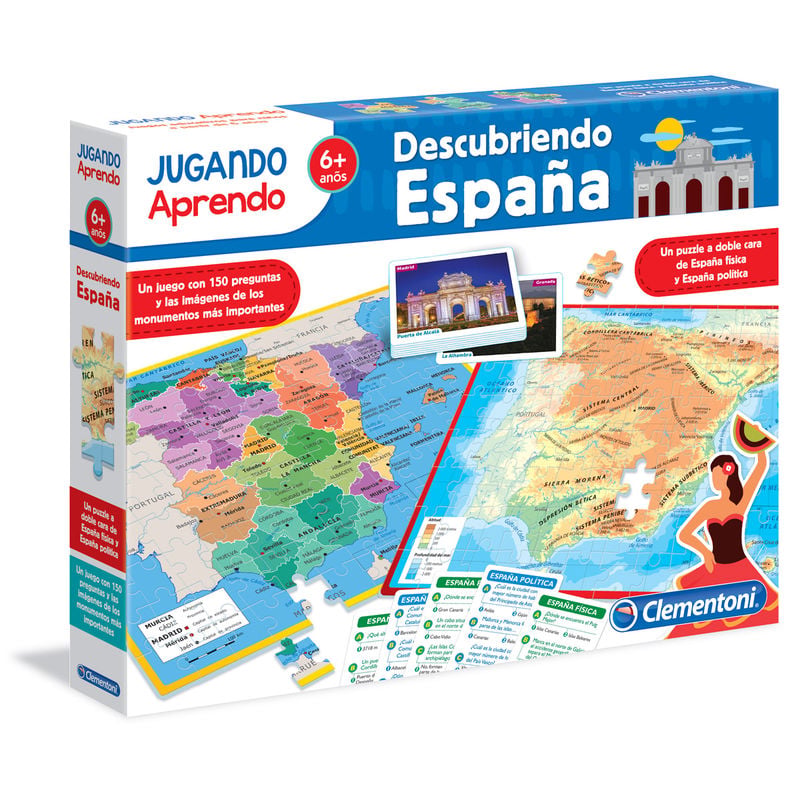 Geo Map Puzzle Game: Discover Spain