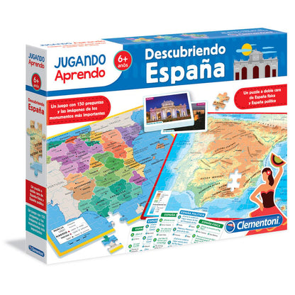 Geo Map Puzzle Game: Discover Spain