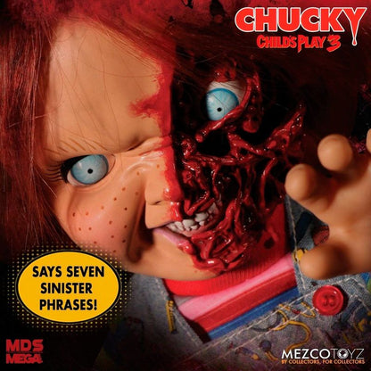 Chucky the Killer Doll 3 Faced Talking Pizza Figure 38cm (English)