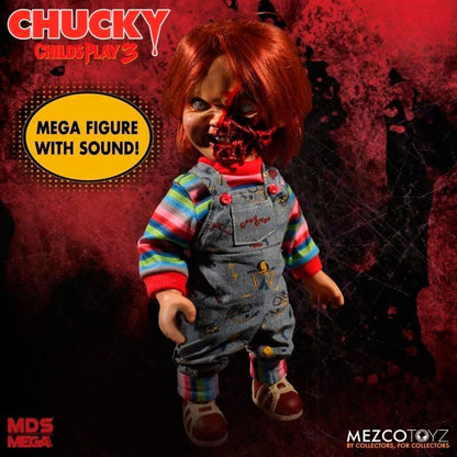 Chucky the Killer Doll 3 Faced Talking Pizza Figure 38cm (English)
