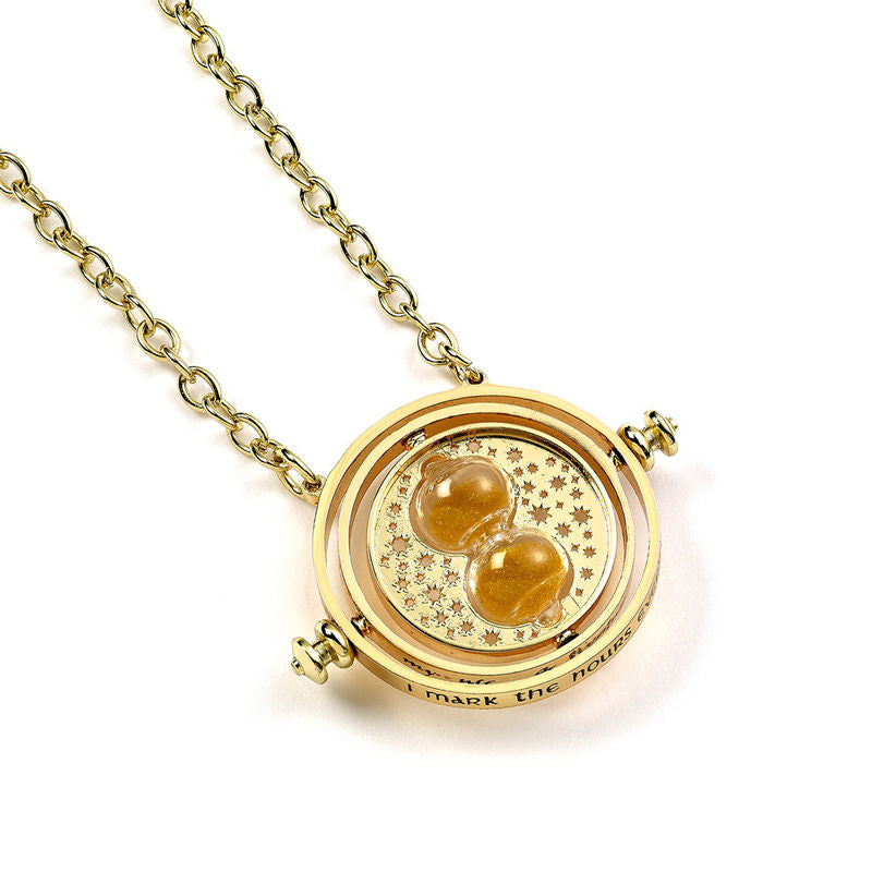 Collier Retourneur de Temps Harry Potter rotatif