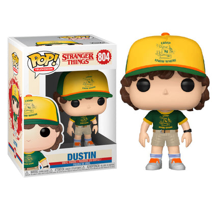 Boneco POP Stranger Things 3 Dustin no acampamento