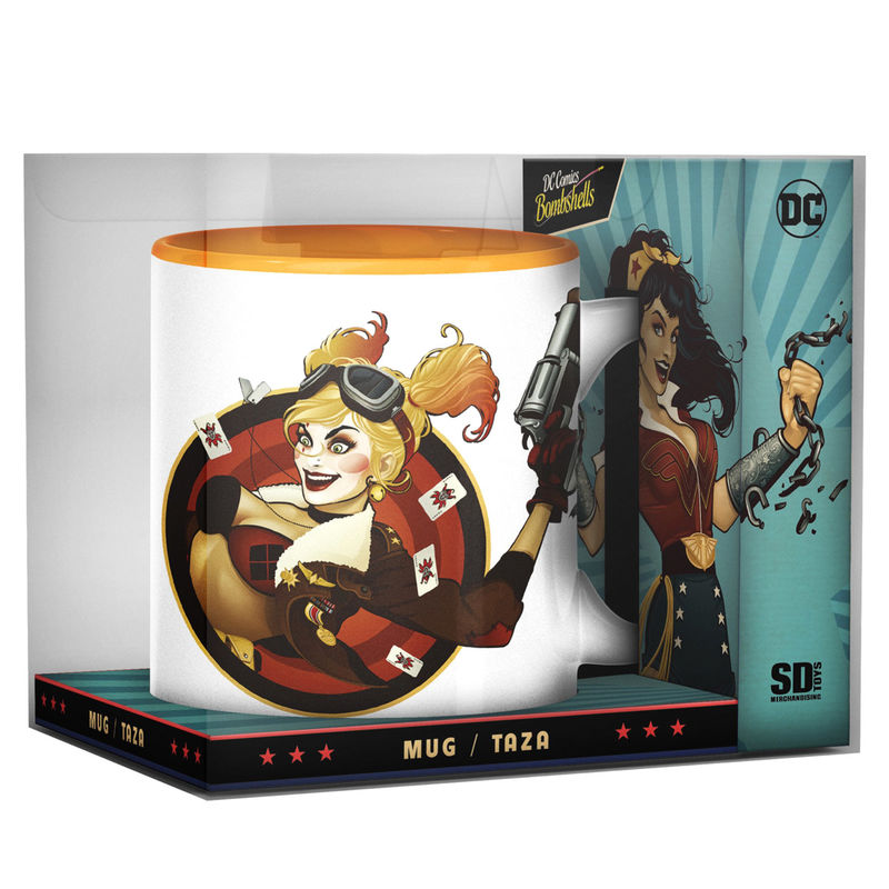 harley quinn dc comics mug