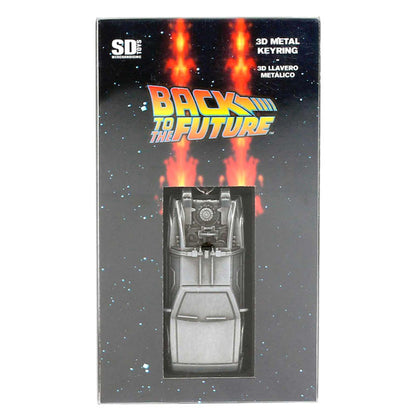 3D Metal DeLorean Back to the Future Keychain