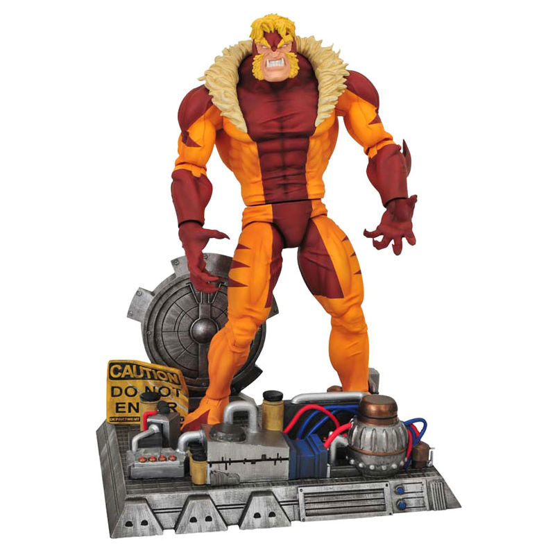 articulated figure sabretooth x men marvel 18cm
