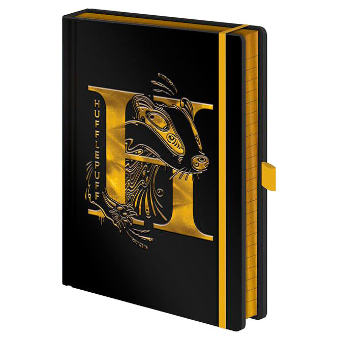 hufflepuff harry potter premium a5 notebook