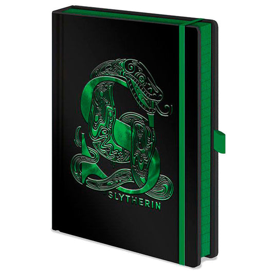 harry potter slytherin premium a5 notebook