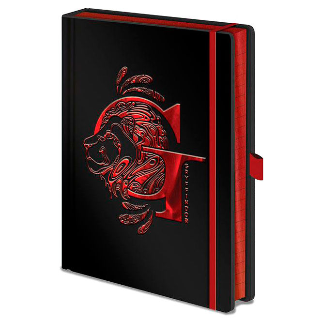 harry potter gryffindor premium a5 notebook