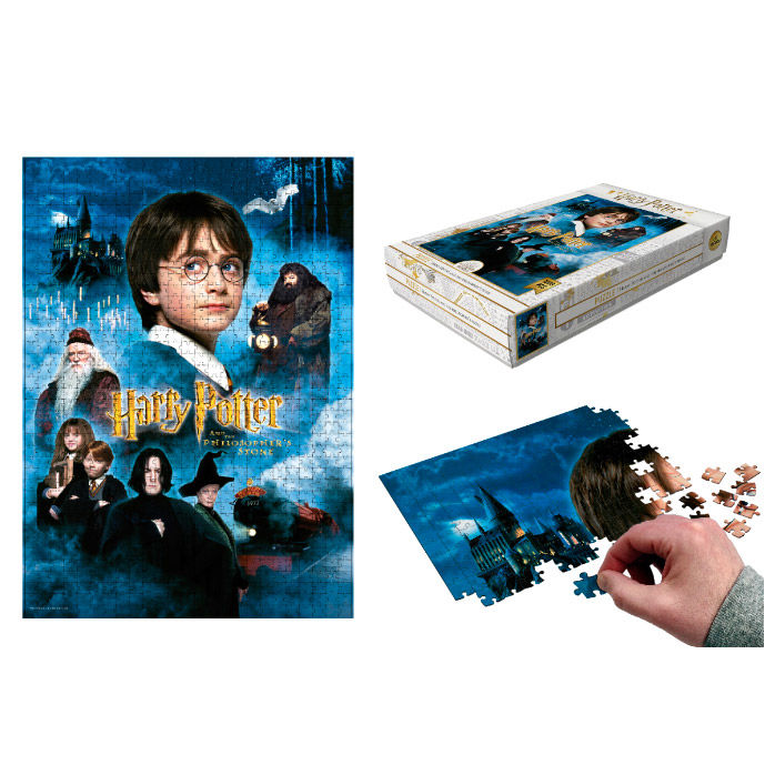 Pôster Quebra Cabeça de Harry Potter e a Pedra Filosofal com 1000 peças