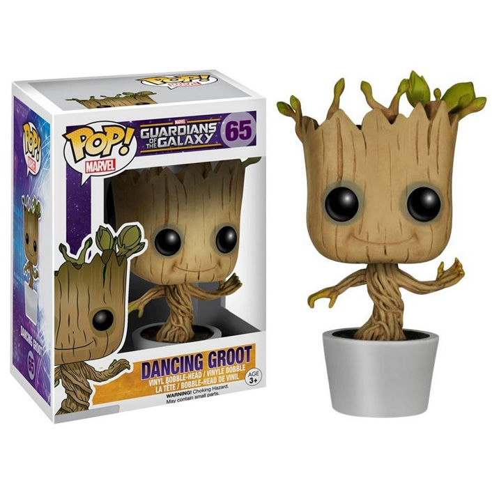 marvel guardians of the galaxy dancing groot pop figure