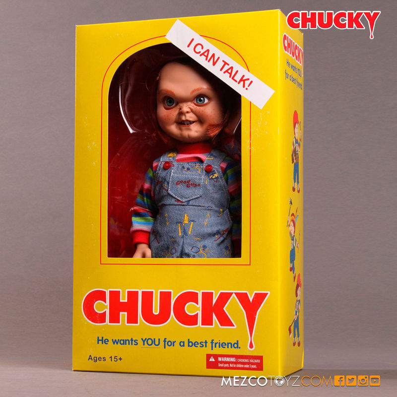 Poupée Chucky la poupée maléfique avec son 38 cm