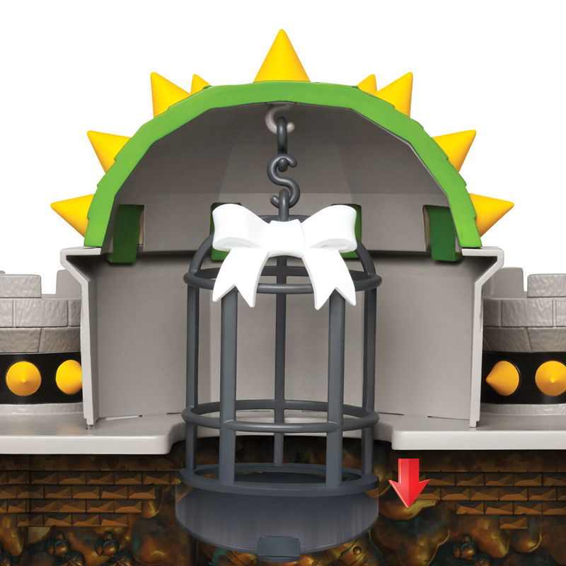 Bowser Castle Deluxe Mario Bros Playset
