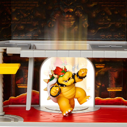 Bowser Castle Deluxe Mario Bros Playset
