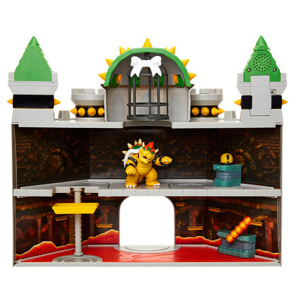 Bowser Castle Deluxe Mario Bros Playset