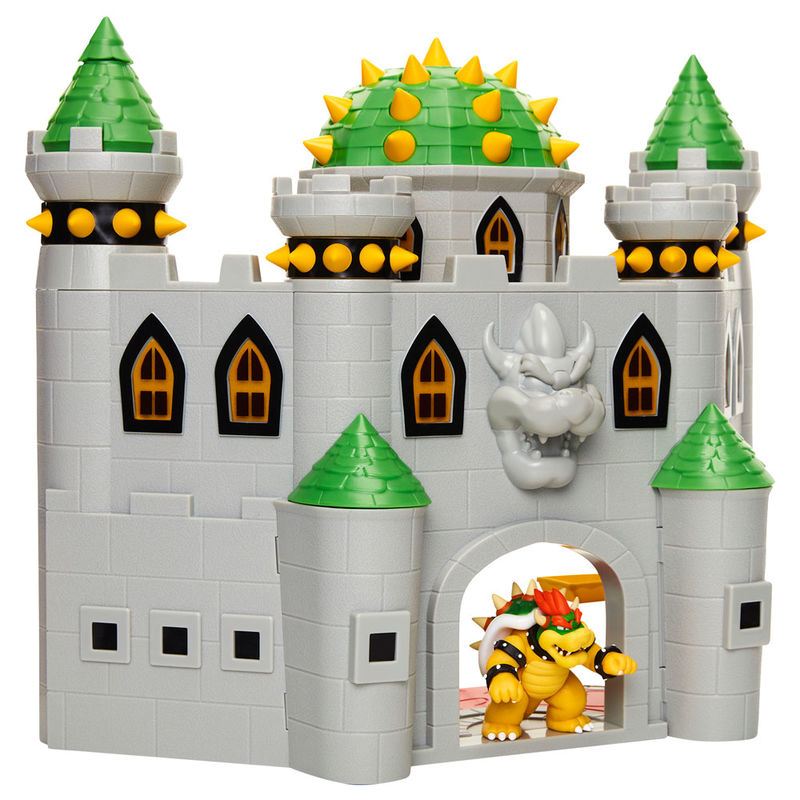Bowser Castle Deluxe Mario Bros Playset