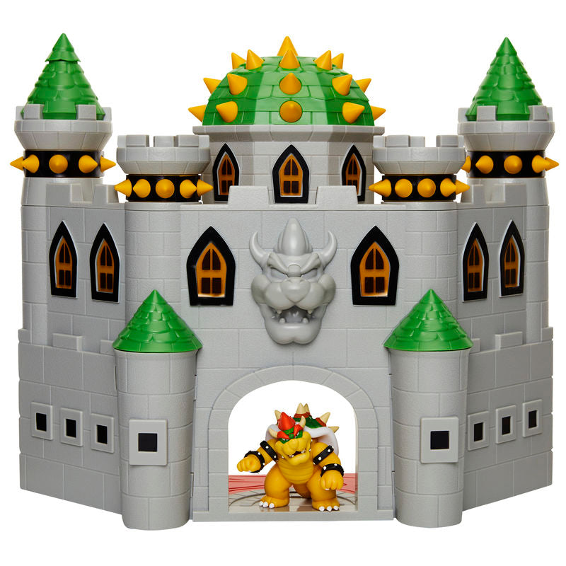 Bowser Castle Deluxe Mario Bros Playset