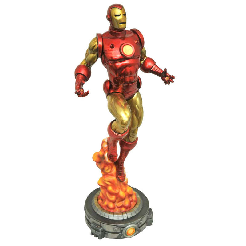 iron man classic marvel gallery diorama figure 28cm