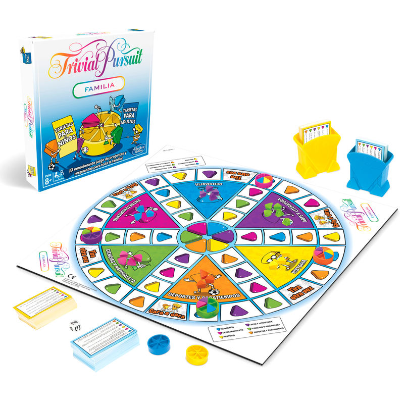 trivial pursuit family game (spanish)