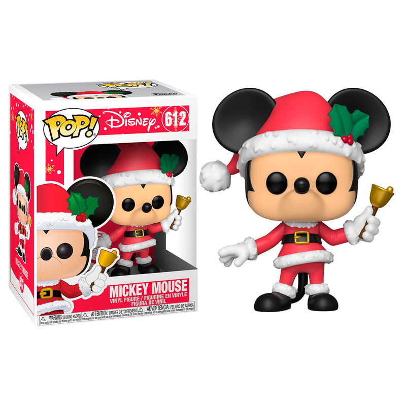 disney holiday mickey pop figure