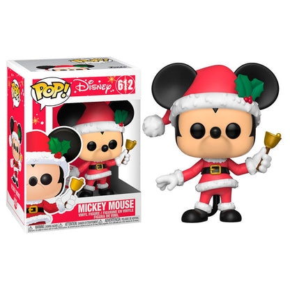 disney holiday mickey pop figure