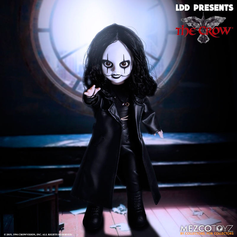 el cuervo figure living dead dolls 25cm