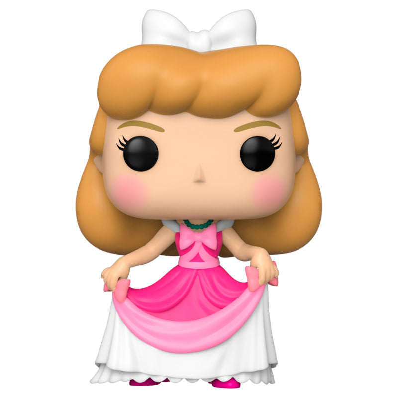 Disney POP Figur Cinderella im rosa Kleid