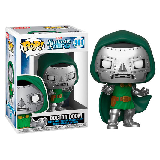 Figura POP de Marvel: Doctor Doom de los Cuatro Fantásticos