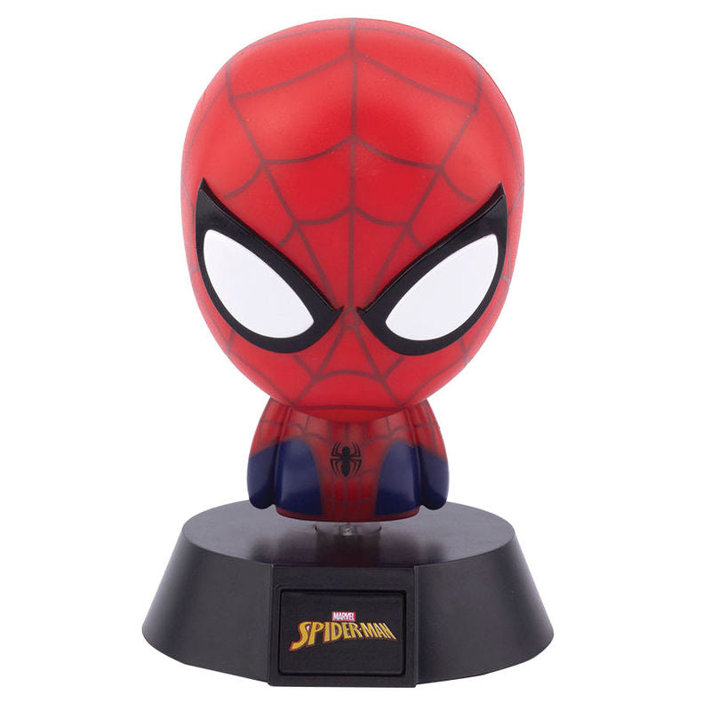 icons spiderman marvel lamp