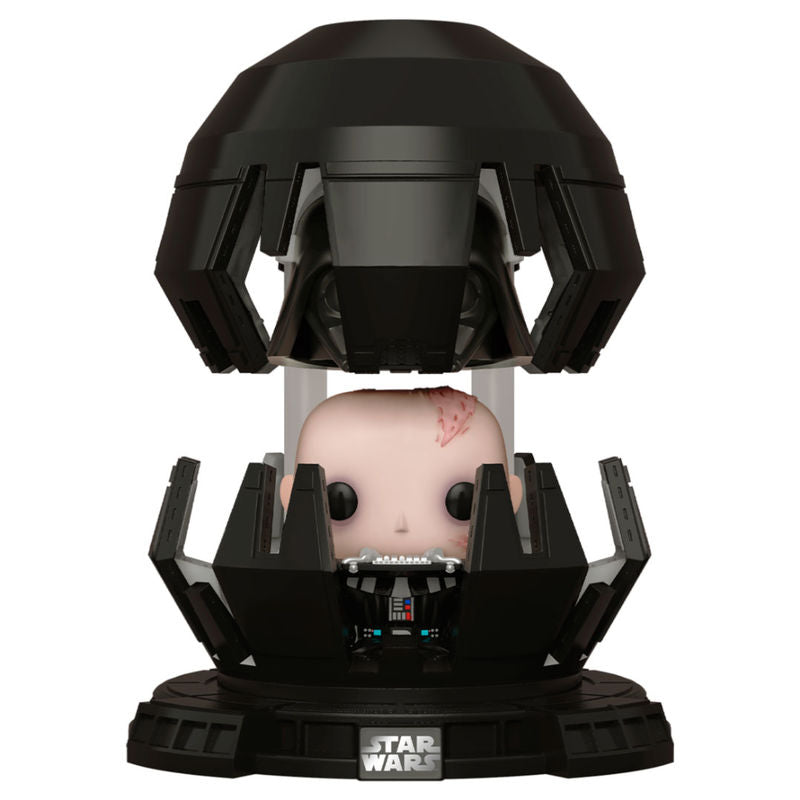 pop figure star wars darth vader in meditation chamber
