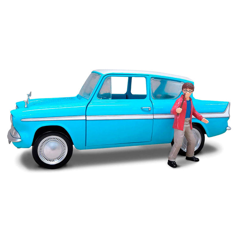 Figurka z blistra Harry + samochód Ford Anglia Harry Potter