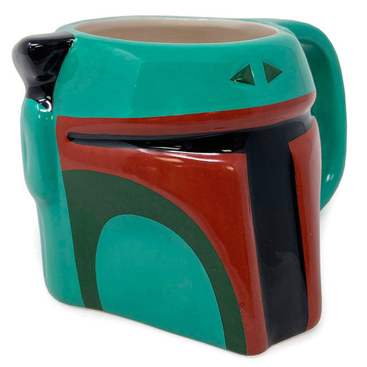 Tazza 3D di Boba Fett da The Mandalorian Star Wars