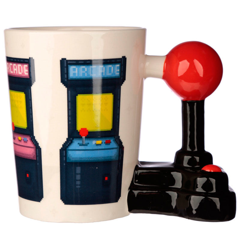 3d handle mug joystick arcade game over