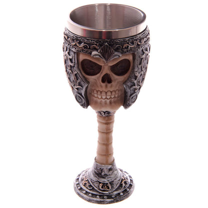 gothic warrior skull cup