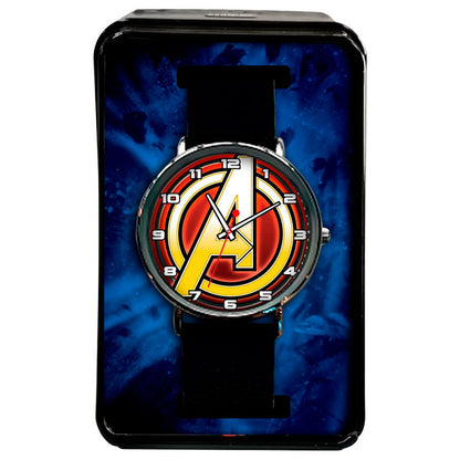 analog clock avengers logo avengers marvel