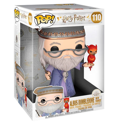 Statuetta POP di Harry Potter: Albus Silente con Fanny 25 cm