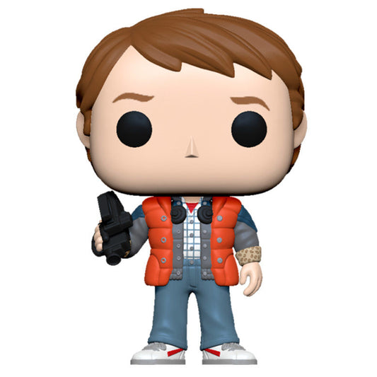 pop figure back to the future marty in puffy vest