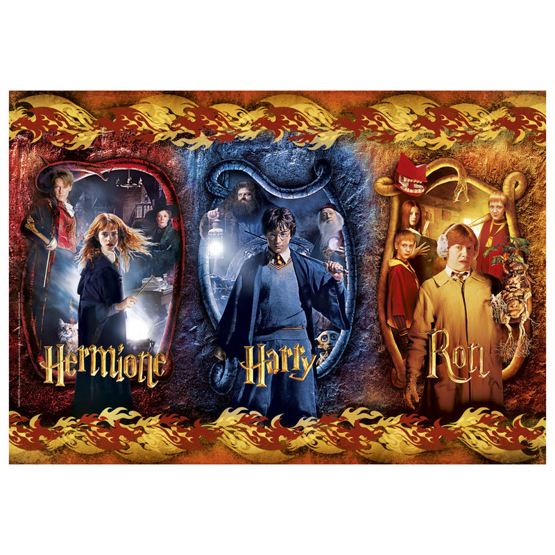 Puzzle Harry Ron i Hermiona Harry Potter 104 elementy
