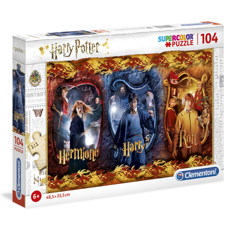 puzzle harry  ron and hermione harry potter 104pcs