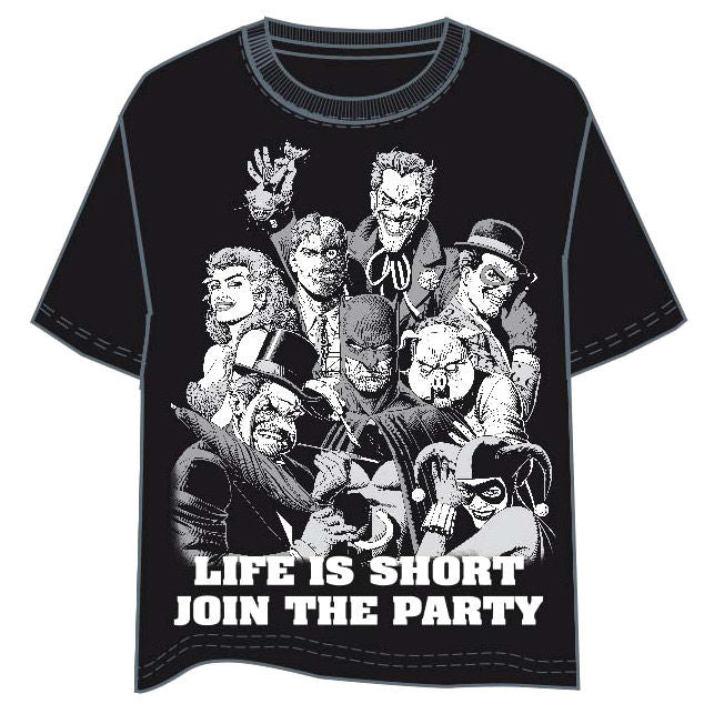 adult batman dc comics party t shirt