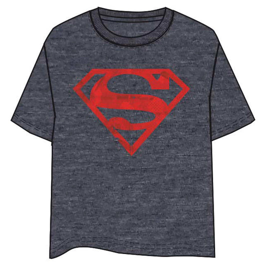 adult dc comics superman logo t shirt