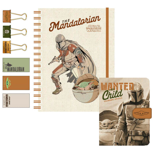 Set de papelería de Yoda Niño de The Mandalorian Star Wars