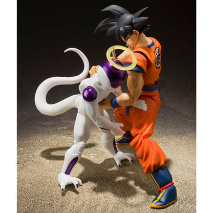 Figure Son Goku Saiyan Raised on Earth Dragon Ball 14cm