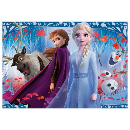 Puzzle Kraina Lodu 2 Disney 2x12 elementów