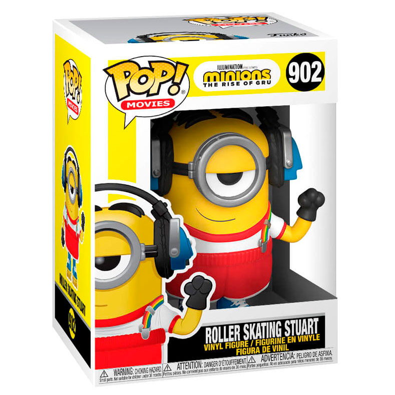 Statuetta POP Minions 2 Pattinatore Stuart